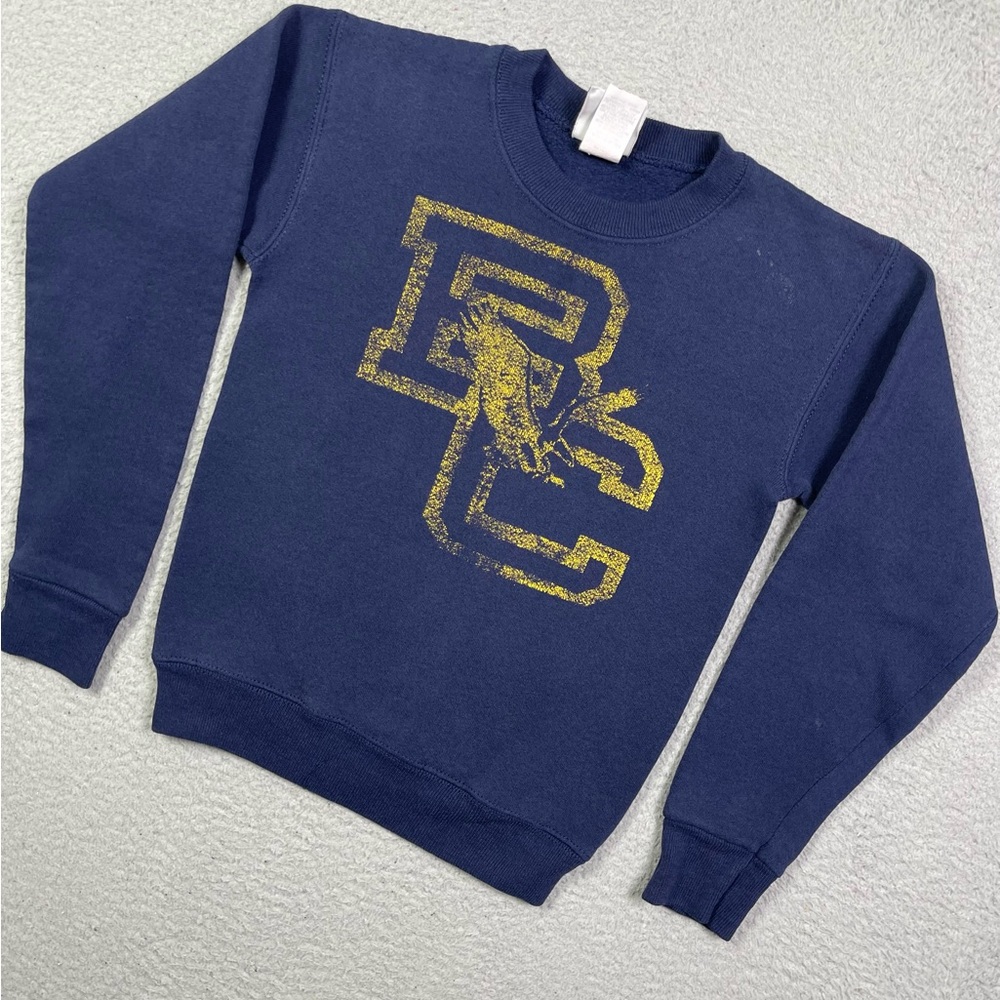 Kids vintage 90s Boston college crewneck sweatshirt